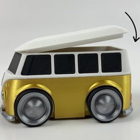 Resim VW BUS - PIGGY BANK Çocuklar İçin Eğlenceli Kumbara – Para Biriktirme ve Tasarruf Alışkanlığı vosvos kumbara 