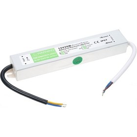 Resim Ranyeek 12v 20w Ip67 Su Geçirmez Dış Mekan Led Gönüllü Kaynak - Kısa Devre, Aşırı Yük Ve Aşırı Gerilim Koruma - Ac90-250v Girişi Gümüş 