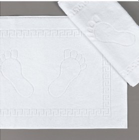 Resim Beyaz Ayak Otel Havlusu 4 Adet Pamuk 250 Gram Beyaz 