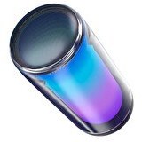 Resim Lecoo RS13 Kablosuz Bluetooth 5.0 USB SD Kart RGB Işıklı Taşınabilir Mini Stereo Hoparlör Siyah 