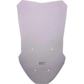 Resim GP Kompozit Kanuni Seha 125 / 150 / 250 2022-2024 Uyumlu Ön Cam Füme 60 cm 