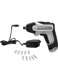 Resim Black Decker BCF611SCK-QW Silver Series Şarjlı Tornavida Hızlı Şarj 3.6V 1.6 Ah 5.5NM 