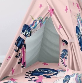 Resim instababyrooms Çocuk Oyun Çadırı Unicorn Dijital Baskılı 