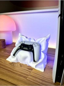 Resim Genel Markalar Yastık Görünümlü Ps5 Kol Standı, Kol Tutucu Yastığı , PS4 / PS5 Uyumlu Joystick Kumanda Standı 