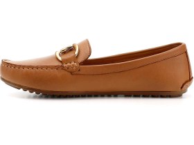 Resim Gönderi R Kadın Taba Antik Tokalı Rok Hakiki Deri Comfort Loafer Ddza78245125 Taba Antik 