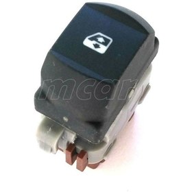 Resim MCAR Cam Açma Düğmesi Ön Sağ Megane Iı 6 Fişli 8200414961 Uyumlu 