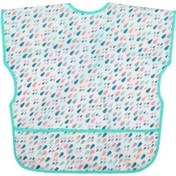 Resim Suntek Suya Dayanıklı Bebek Önlüğü Mavi 