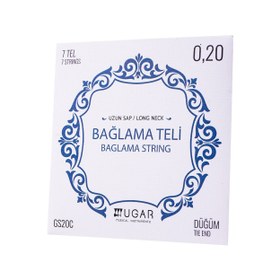 Resim Ugar Uzun Sap Bağlama Teli (0.20) 