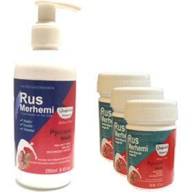 Resim Nacario Hintohu Tüy Dökücü Azaltıcı Rus Merhemi 250 ml 1 Adet + Genital Bölge Merhemi 50 ml 3 Adet 