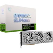Resim MSI Geforce Rtx 4070 Ti Super Gamıng X Slım Whıte 16g Gddr6x 256bit Dx12 Gaming (OYUNCU) Ekran Kartı 