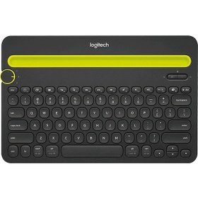 Resim Logitech K480 Çok Aygıtlı Bluetooth 3.0 Standlı Kablosuz Bluetooth Klavye 