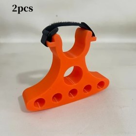 Resim Hightower Turuncu 2 Adet Sağlam Bisiklet Tamir Sehpası, Kolay Ayarlanabilir Kelepçe, Dayanıklı 