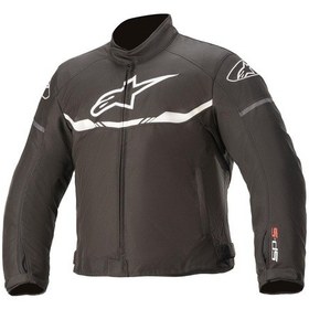 Resim Alpinestars T-sps Wp Korumalı Çocuk Motosiklet Montu Siyah Beyaz 