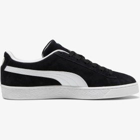 Resim Puma Suede Classic Erkek Siyah Spor Ayakkabı Düz 399781 Beyaz 