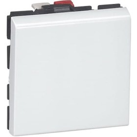 Resim 077010 Legrand Sistem Armada Anahtar 2Modül 10A - 250V Beyaz 