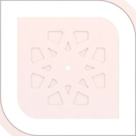 Resim Motifpiyer Lamba Tavan Göbeği 02 Kare Dik Oval Dış Çıtalı 