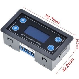 Resim Xy-wj01 Zamanlayıcı Röle Modül Dc 6-30v 1000w Anahtar Panel 