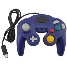 Resim Gamecube For Ngc For Wii İçin Mor-mor Üç Düğme Stili Oyun Kumandası Ew082 