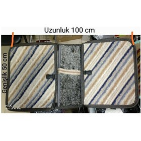 Resim Motosiklet Heybe Halı Büyük Boy Lüx 