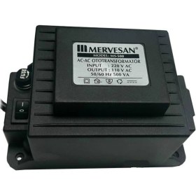 Resim Mervesan 220V-110V Transformatör Ac/ac 