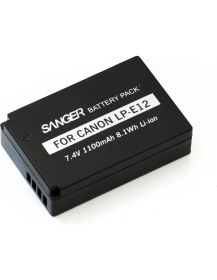 Resim Sanger LP-E12 Canon Fotoğraf Makinesi Batarya 