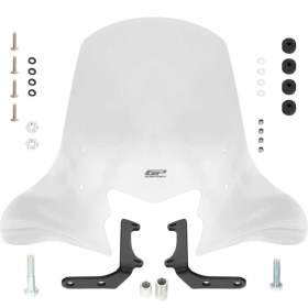 Resim Gp Kompozit Honda Dio 2021-2024 Uyumlu Ön Cam Şaffaf 58CM 