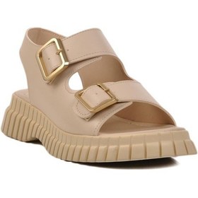 Resim Bej Hafif Kadın Sandalet 261176 Z Bej 