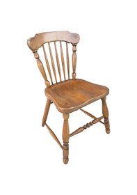 Resim Vintage Masif Ahşap Sandalye 1 Adet Ac08 Çok Renkli 