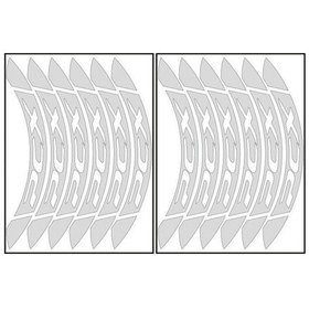 Resim Gogo Jant Şeridi Büyük Reflektör Gri Honda Pcx 