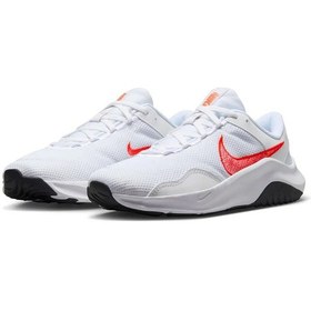Resim Nike Legend Essential 3 Nn Kadın Beyaz Antrenman Ayakkabısı Dm1119-102 Beyaz 