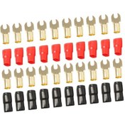 Resim Suntek 10 Çift 8 Awg Araba Ses Güç Topraklama Kablosu 