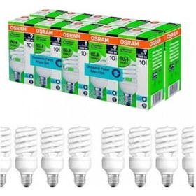 Resim Osram 23 W Tasarruf Ampul Beyaz Işık 10 Adet 