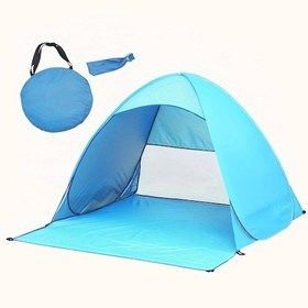 Resim Küçük Plaj Çadırı Açık Mavi 