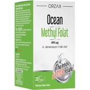 Resim Ocean Methyl Folat 400 mcg 30 Tablet 