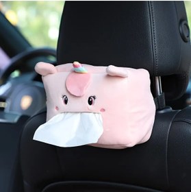 Resim Barbarosshop Araba Mendil Tutucu Araba Mendil Kutusu Peluş Midilli 