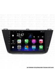 Resim MYWAYY VOLKSWAGEN TİGUAN ANDROİD 12 MULTİMEDYA CARPLAY 2GB RAM+32GB HDD NAVİGASYON EKRAN 