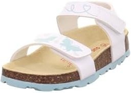 Resim Superfit Beyaz Kiz Çocuk Sandalet 1-000123-1030-1 FUSSBETTPANTOFFEL, BEYAZ, 27 