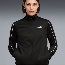 Resim Puma Poly Siyah Kadın Eşofman Takımı 691904-01 