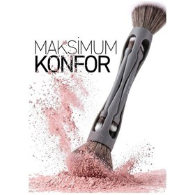 Resim Çok Amaçlı 10'lu Makyaj Fırçası - 10 In 1 Multifunctional Makeup Brush 