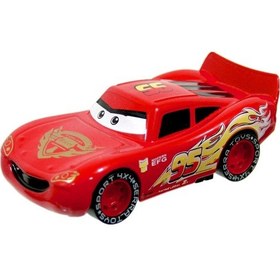 Resim Metal Çekbırak Kırmızı Araba 