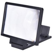 Resim Katlanır 3d Cep Telefonu Ekranı Büyüteç Hd Video Amplifikatör Standı Tutucu - 