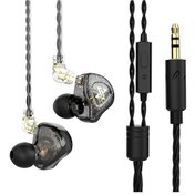 Resim Lemestar Qkz Ak6 Max 3.5mm Kablolu Kulaklık: Çıkarılabilir Kablo, Spor Tasarım, Mikrofonl 