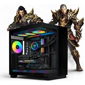 Resim Hyper Rocket PULSE P1Z i5-14400F 32 GB 1 TB NVMe RTX5060 Free Dos Masaüstü Oyuncu Bilgisayarı 