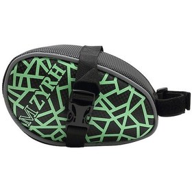 Resim Bisiklet Arka Çantası Yeşil - Pu Malzeme, Yansıtıcı Şerit, Kolay Kurulum, Bisiklet Sırt Çantası Yeş Yeşil 