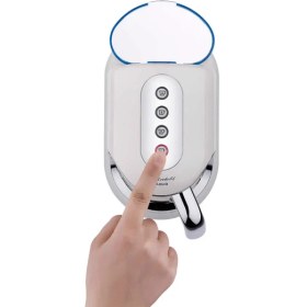 Resim Korkmaz Kahvekolik Aqua Kahve Makinesi Vanilya Krom A862-07 