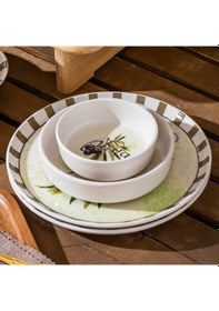 Resim Perotti Olives 28 Parça Kahvaltı Seti 12 Kişilik Kahvaltı Takımı Çok Renkli 