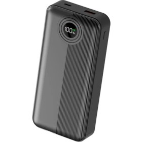 Resim Dexim W4 20.000MAH 2x Type C Kablolu 22.5W Pd LED Göstergeli 18w Giriş 20w Çıkış Powerbank - DCA0068 
