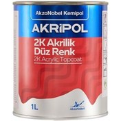 Resim AKZO NOBEL Akripol 2k Ford XSC 1146 AK Pasifik Ford Connect Jandarma Mavisi Akrilik Sonkat Oto Boyası 1 Litre 