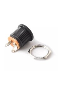 Resim Maroces 5 Adet Ic-257 Dc Şase 2.1 Mm 5.5x2.1 Mm Erkek Şase Jak Fiş Somunlu 