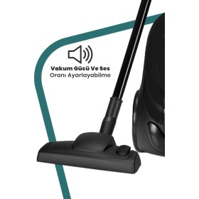 Resim Goldmaster GM-7525S 1400 W Toz Torbalı Süpürge 